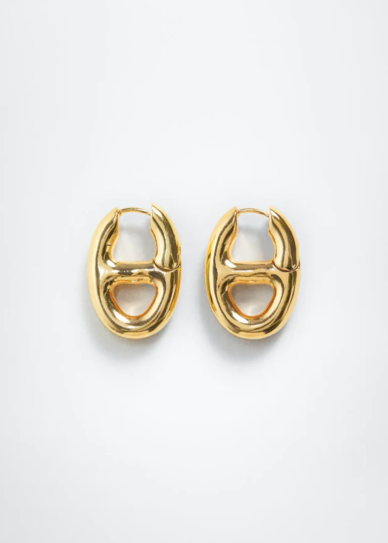 Long crystal earrings